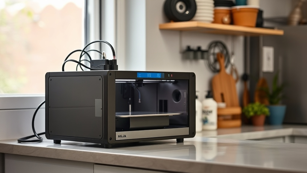Resin printer power draw and heat — garage summer shutdown thresholds
